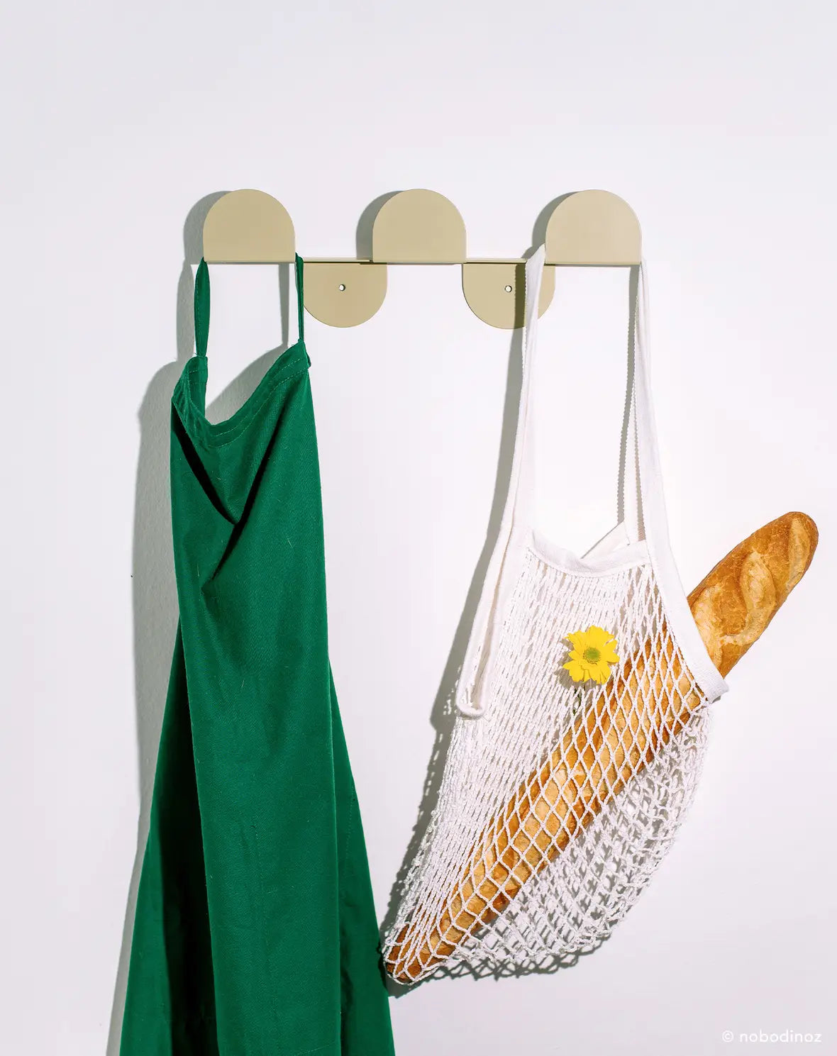 NOBODINOZ/ STEEL WALL COAT RACK 壁用コートラック【3色】