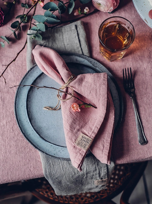Lovely Linen/テーブルナプキン4pcs