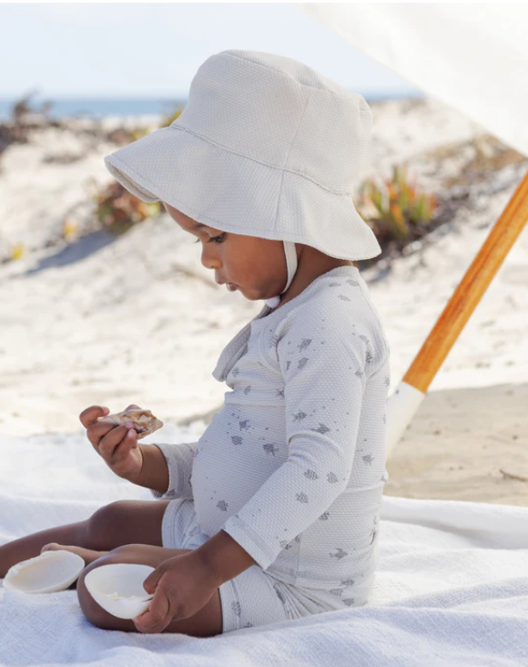 QUINCY Mae/BUCKET HAT /SKY /バケットハット【6-12M/2-5Y】