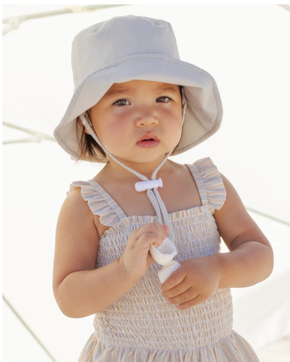 QUINCY Mae/BUCKET HAT /SKY /バケットハット【6-12M/2-5Y】