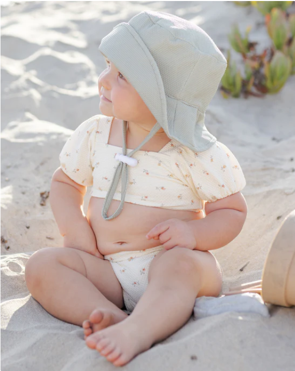 QUINCY Mae/ZIPPY TWO-PIECE /PETIT FLEUR /スイムウェア【18-24M/2-3Y】