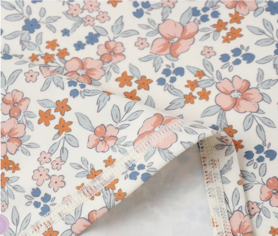 Rylee+Cru /RASHGUARD GIRLS SET /FLOWER FIELDS /ラッシュガードセット【18-24M/2-3Y/4-5Y】