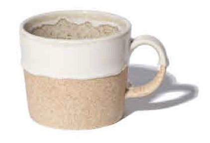 ANGLE/BEIGE DROP MUG 【BEIGE/BROWN】