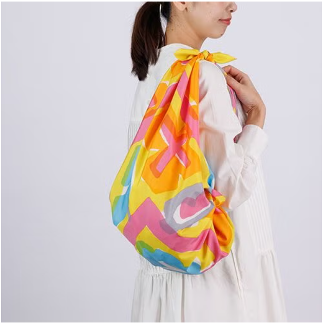 むす美 /鈴木マサル /風呂敷【100×100cm】/アクアドロップ(撥水加工)