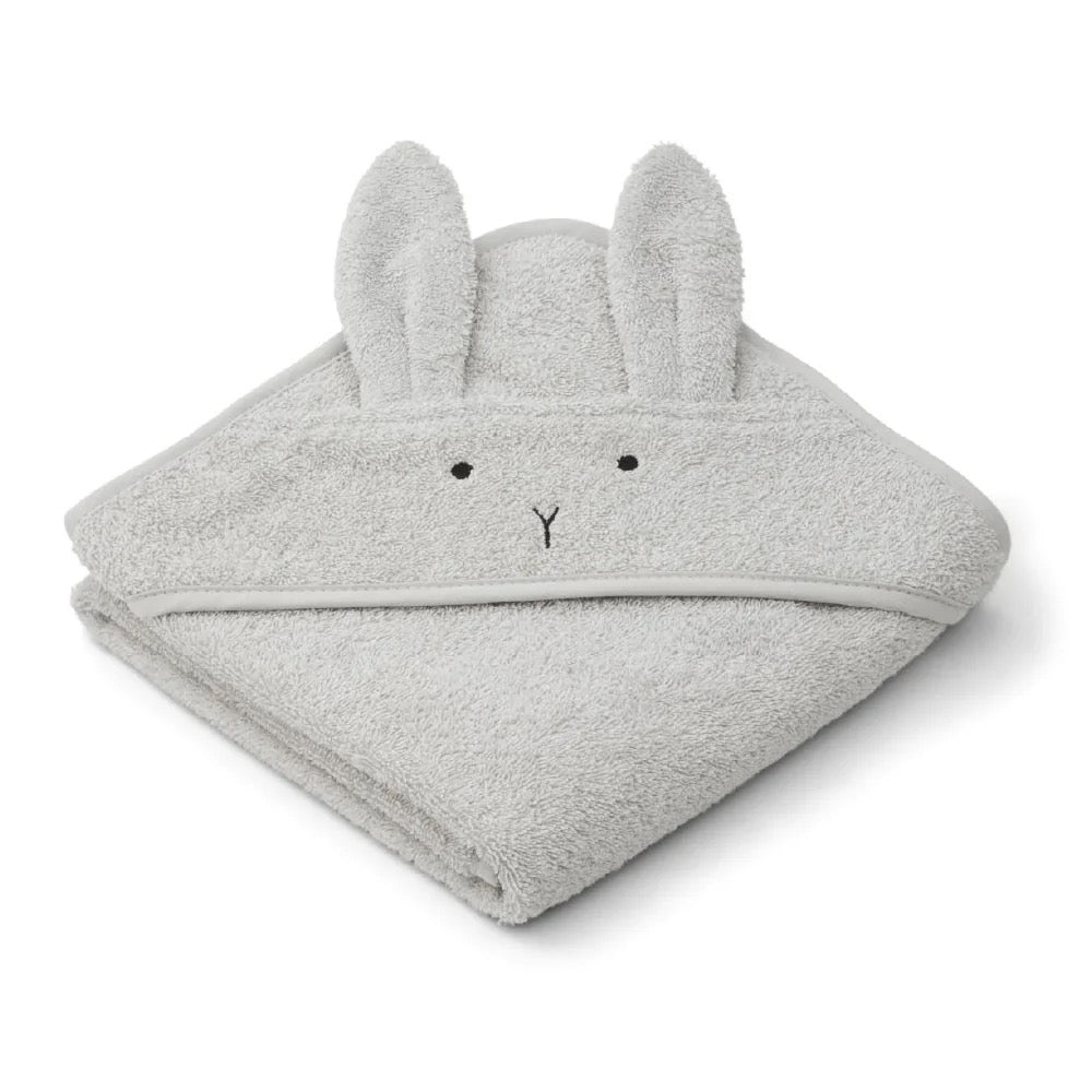 LIEWOOD/Albert hooded towel/フード付きベビータオル【Rabbit Rose/Rabbit Grey/Hippo Blue】