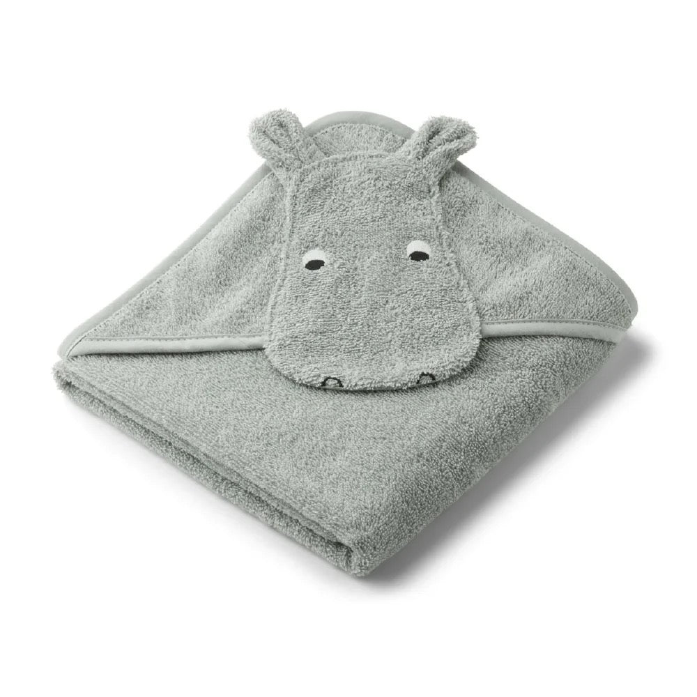 LIEWOOD/Albert hooded towel/フード付きベビータオル【Rabbit Rose/Rabbit Grey/Hippo Blue】