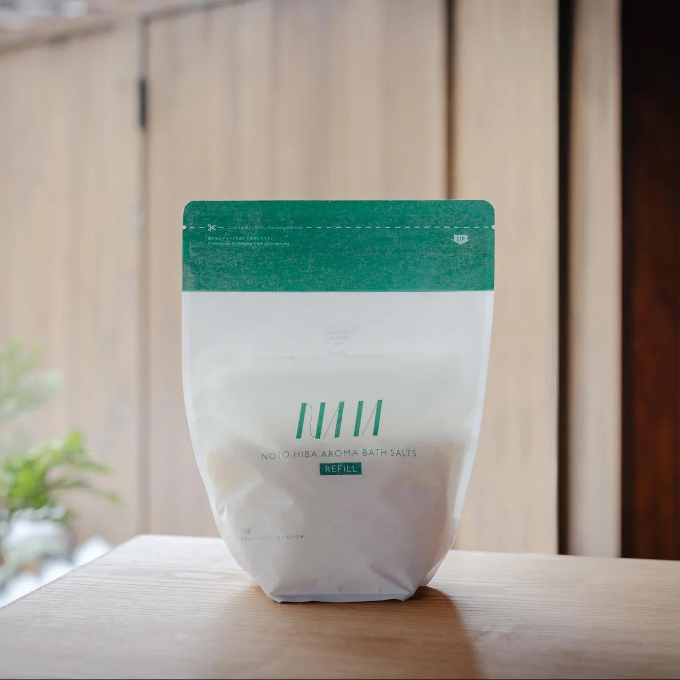 NAIA/能登ヒバ バスソルト 【480g/リフィル1kg】