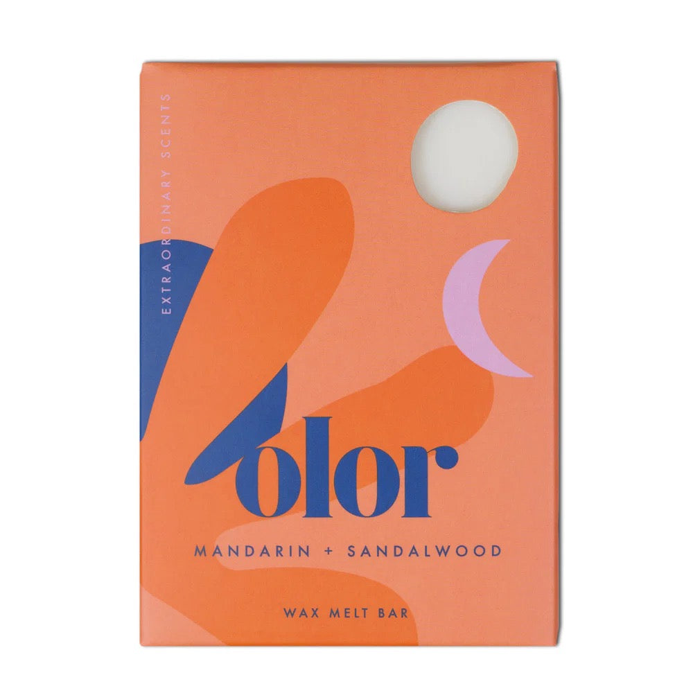 olor/ マンダリン+サンダルウッド WAX MELT BAR