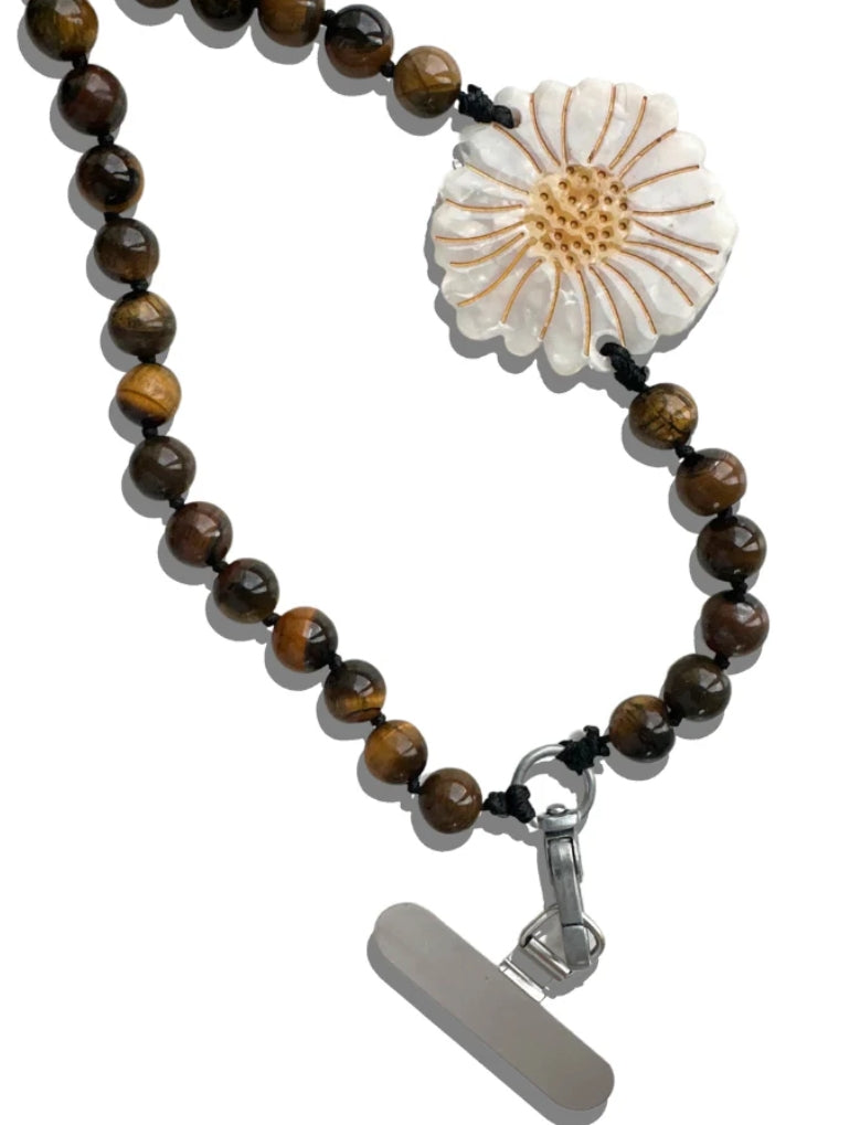 Solar Eclipse/GEMSTONE BRACELET PHONE CHAIN ブレスレット型ストラップ