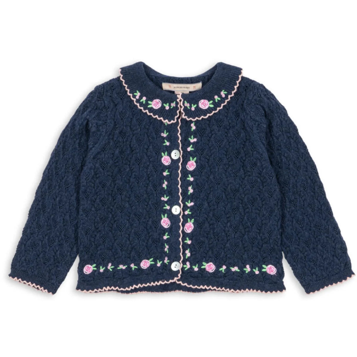 Konges Slojd/ROSIER CARDIGAN/ ニットカーディガン【2歳/3歳】