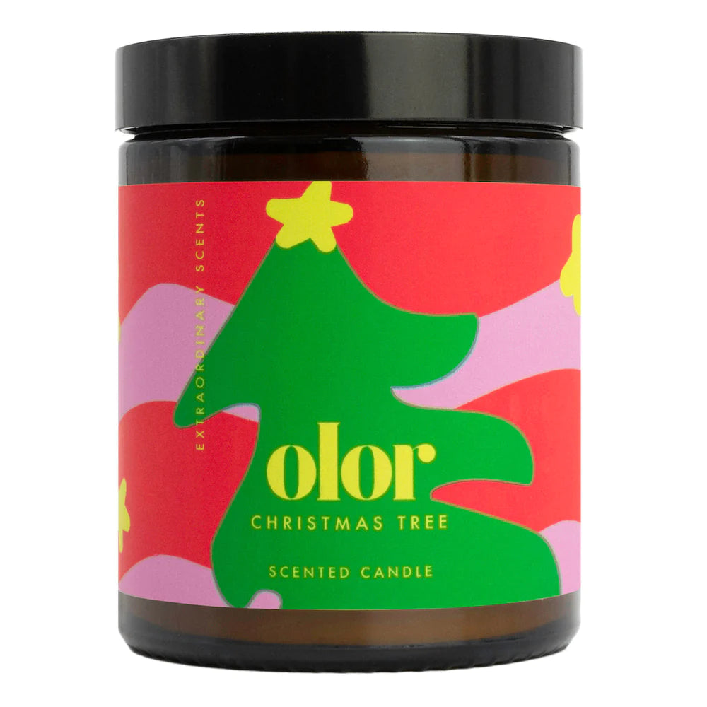 olor/Christmas Tree Jar Candle