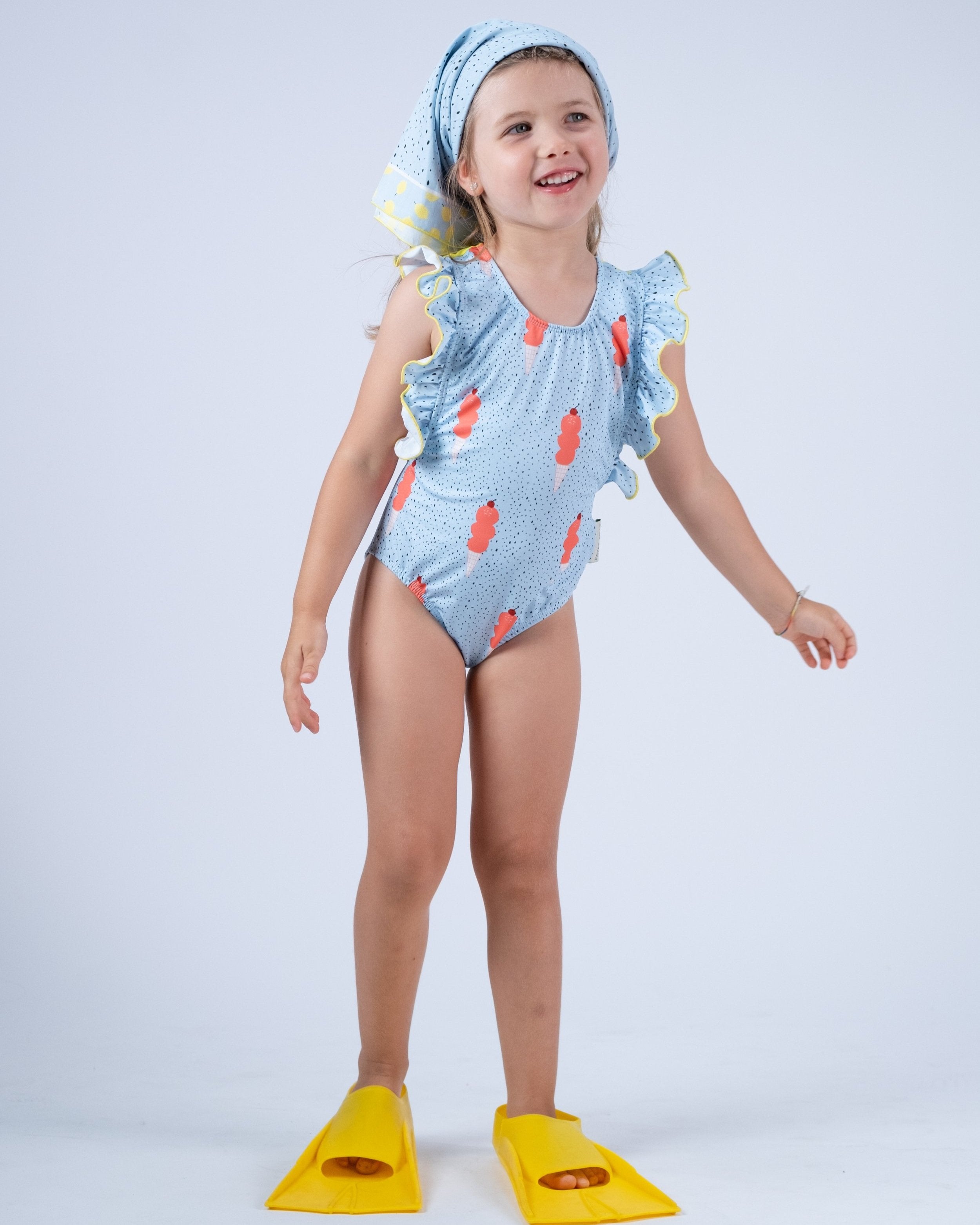 PAPER BOAT/Smoothie ice cream swimsuit 【2Y・3Y】水着