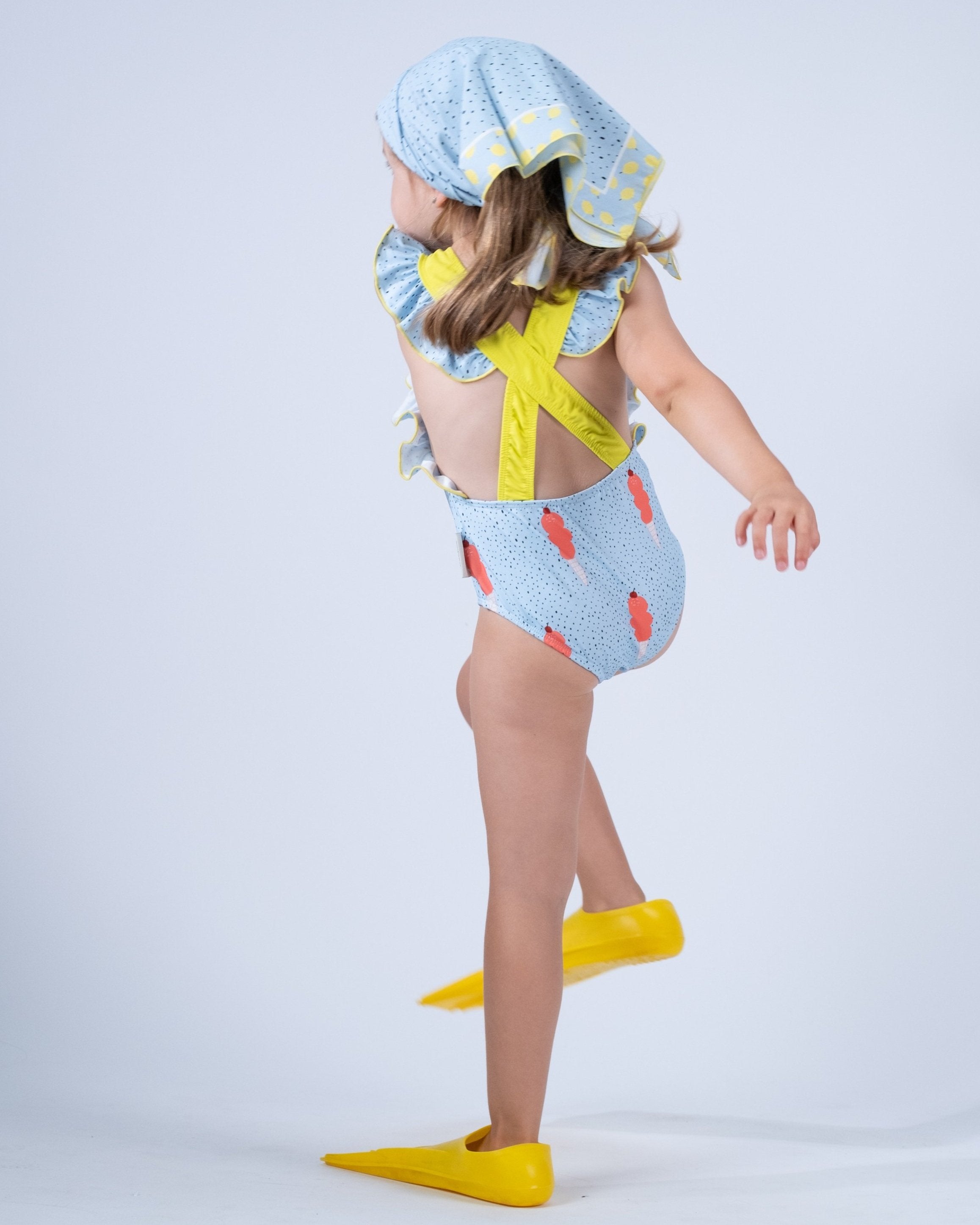 PAPER BOAT/Smoothie ice cream swimsuit 【2Y・3Y】水着