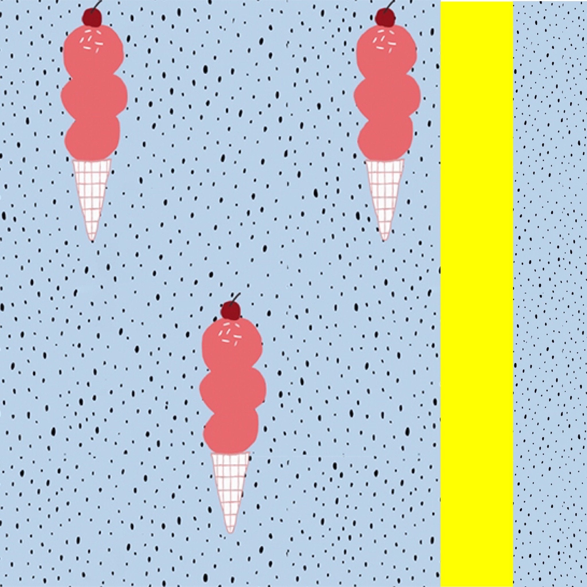 PAPER BOAT/Smoothie ice cream swimsuit 【2Y・3Y】水着