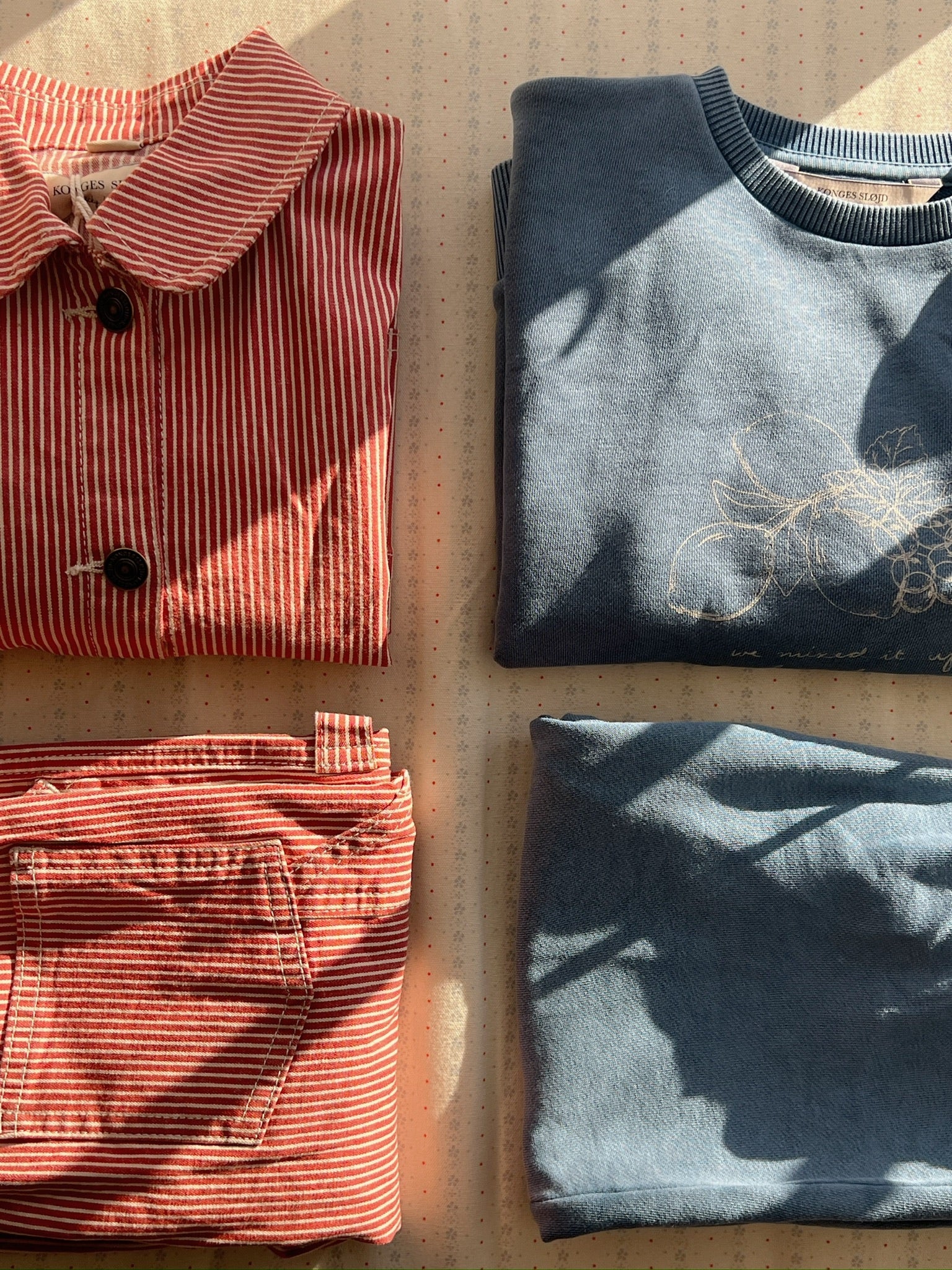 Konges Slojd/LOU WASHED SWEAT PANTS/ スウェットパンツ【2歳/3歳/4歳】