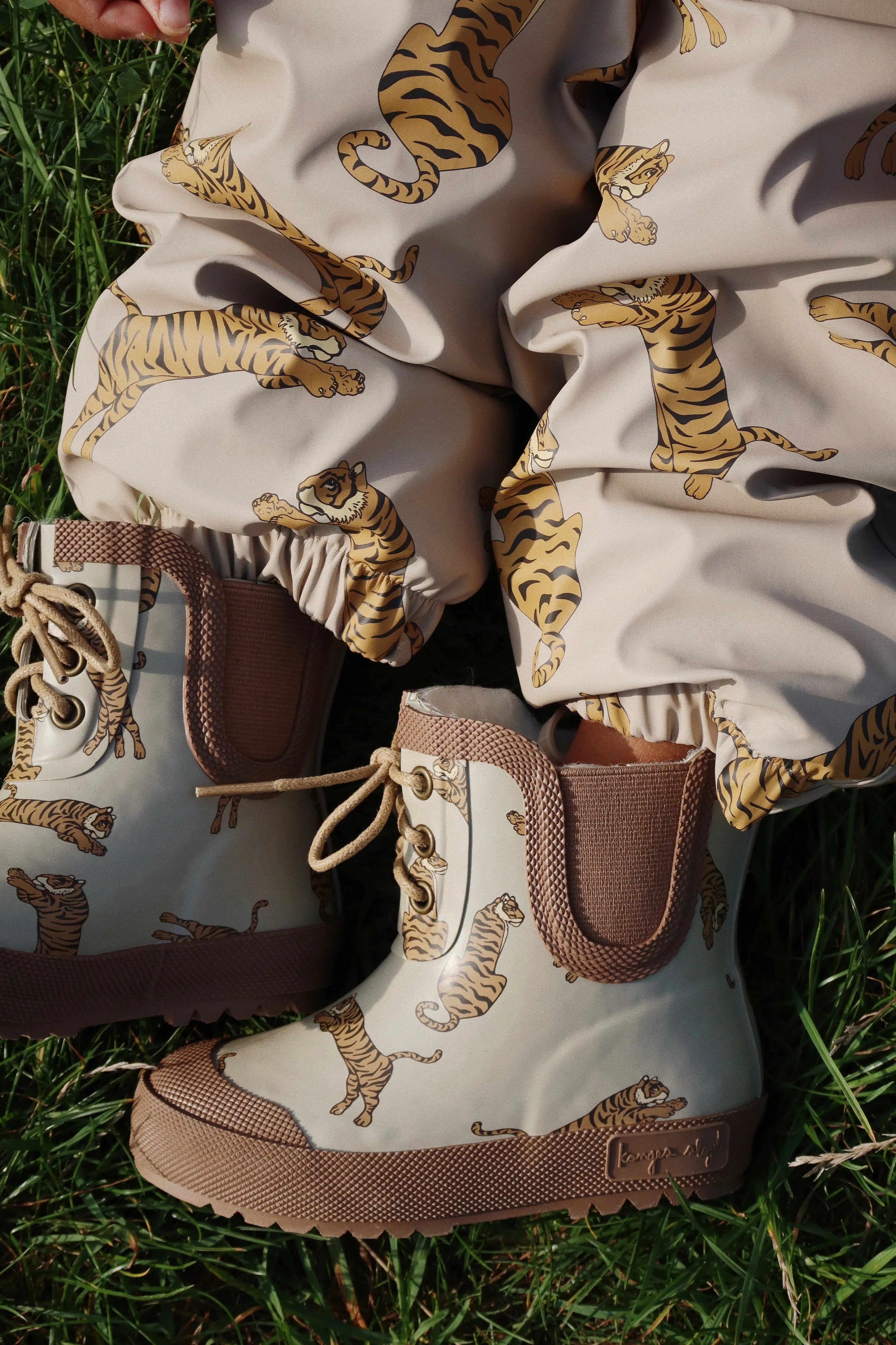 Konges Slojd/THERMO BOOTS/タイガー柄ブーツ 【17.8cm/19cm/21.8cm】