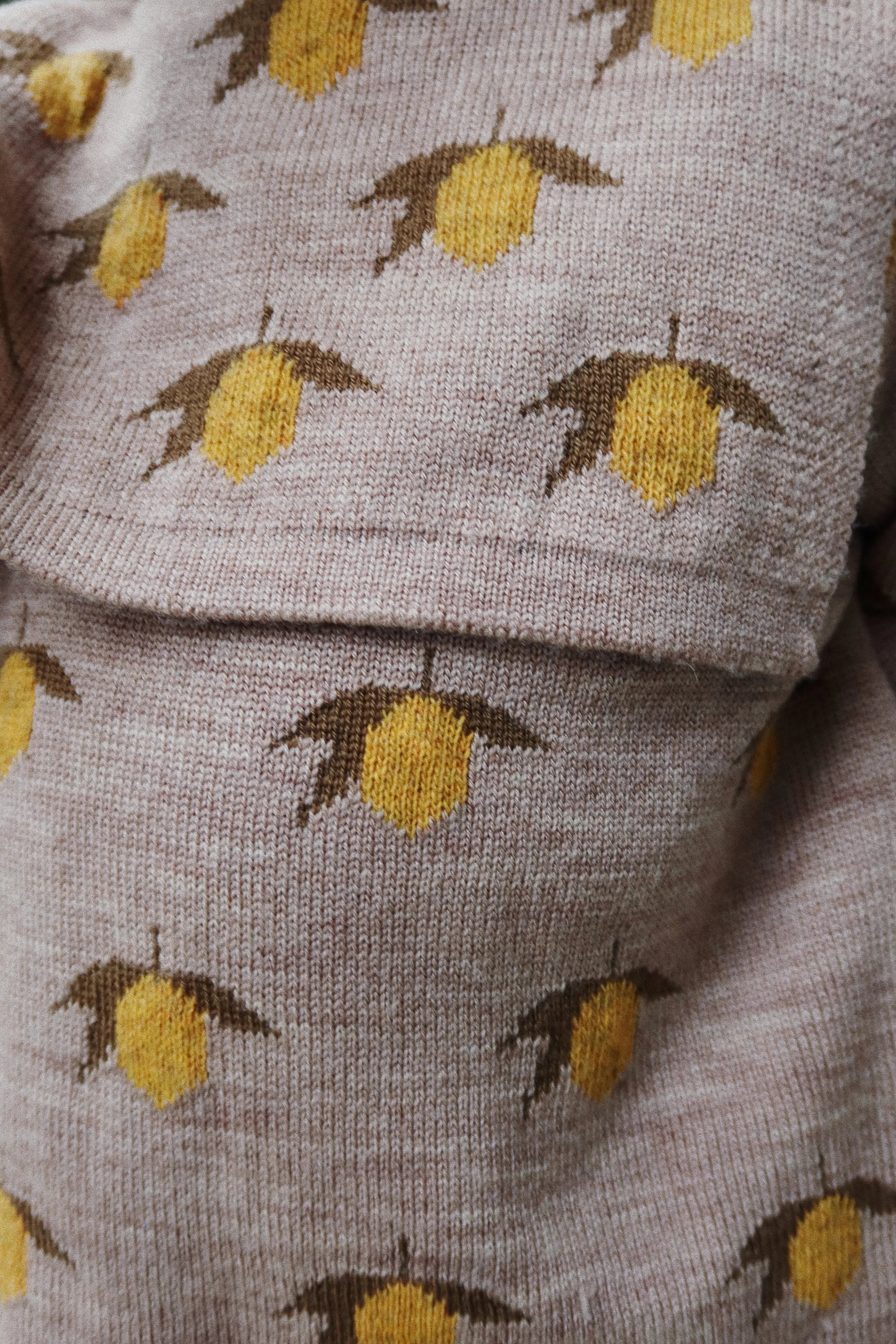 Konges Slojd/BELOU LEMON KNIT/ レモン柄ニット【18ヶ月/2歳/3歳】