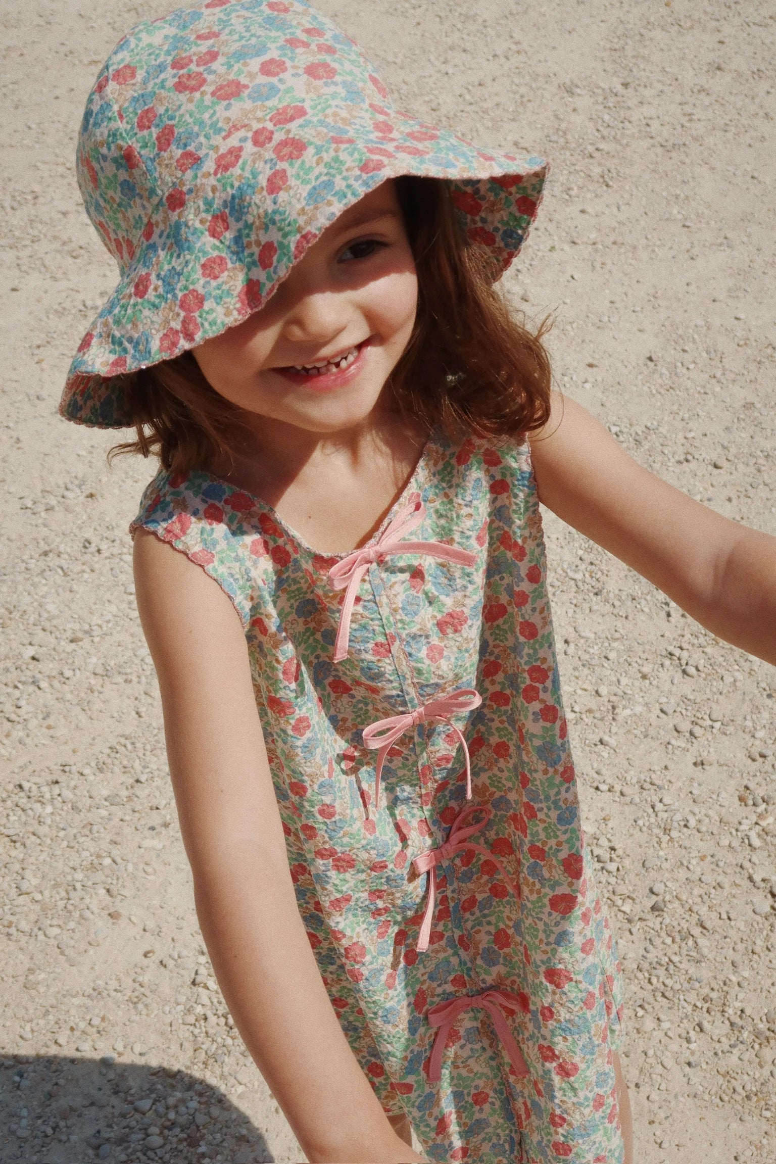 Konges Slojd/ ELIN BOW DRESS /FIOLA【18ヶ月~4歳】