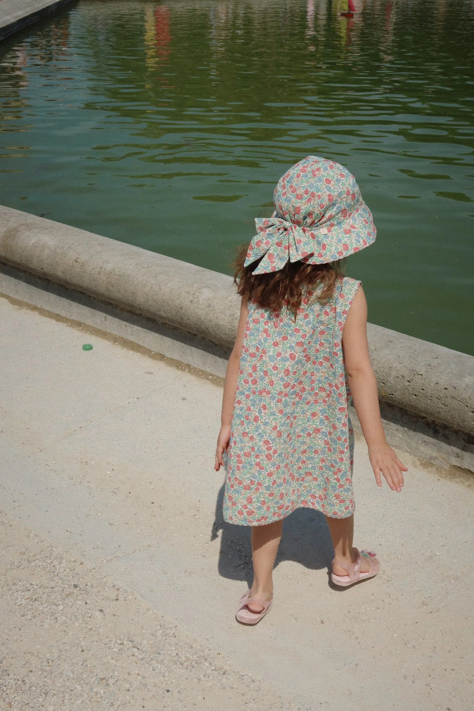 Konges Slojd/ ELIN BOW DRESS /FIOLA【18ヶ月~4歳】