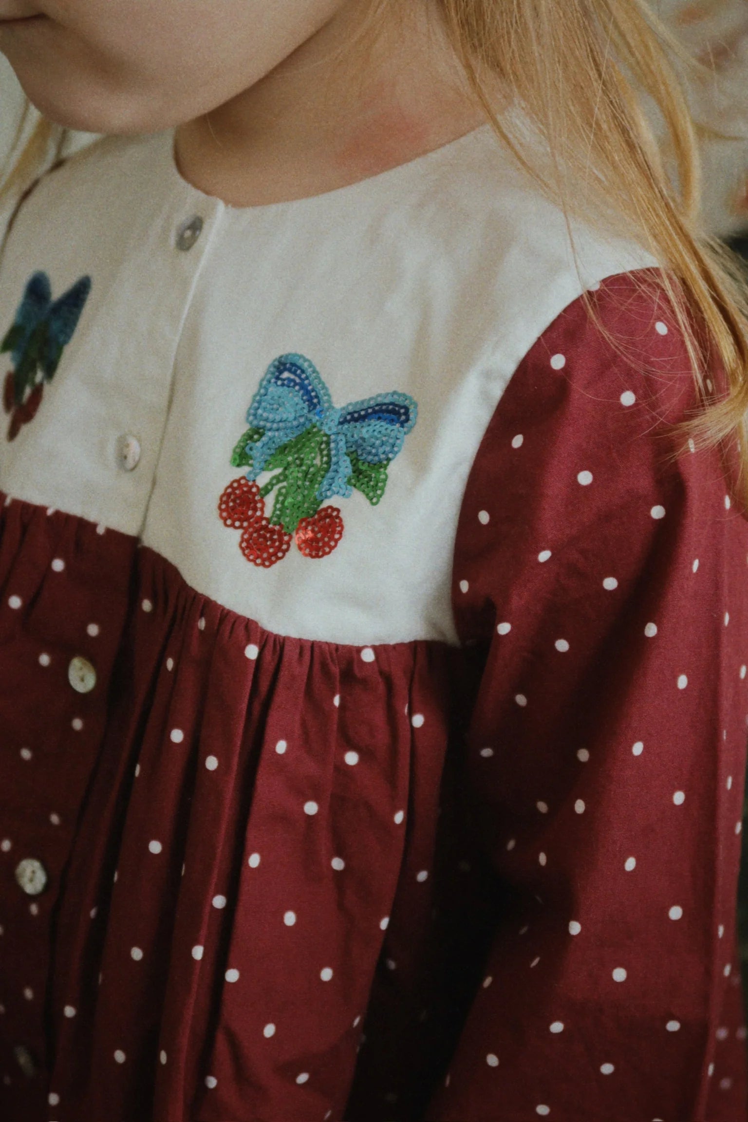 Konges Slojd/MUNA DRESS / コットンワンピース【2歳/3歳/4歳】