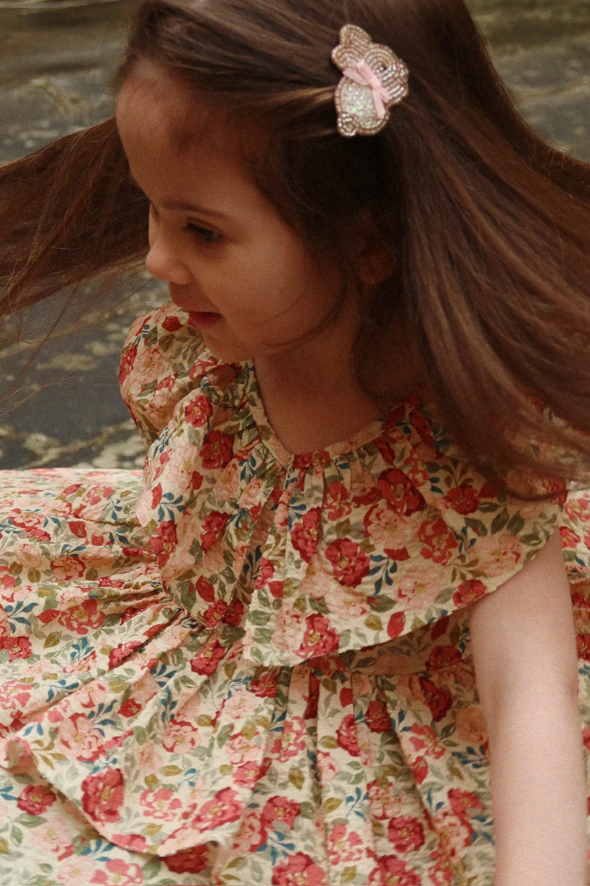 Konges Slojd/BELLA FRILL DRESS GOTS/ドレス【18ヶ月/2歳/3歳/4歳】