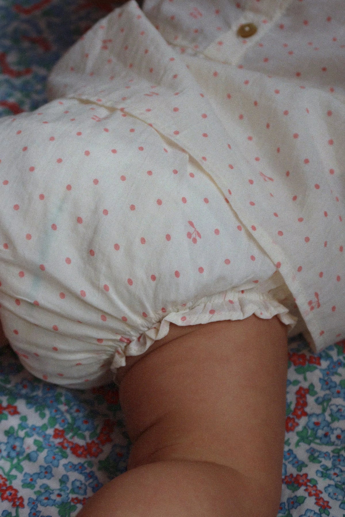 Konges Slojd/PACEY SET GOTS/CHERRY DOT/半袖トップス & ブルマ【12ヶ月/18ヶ月】