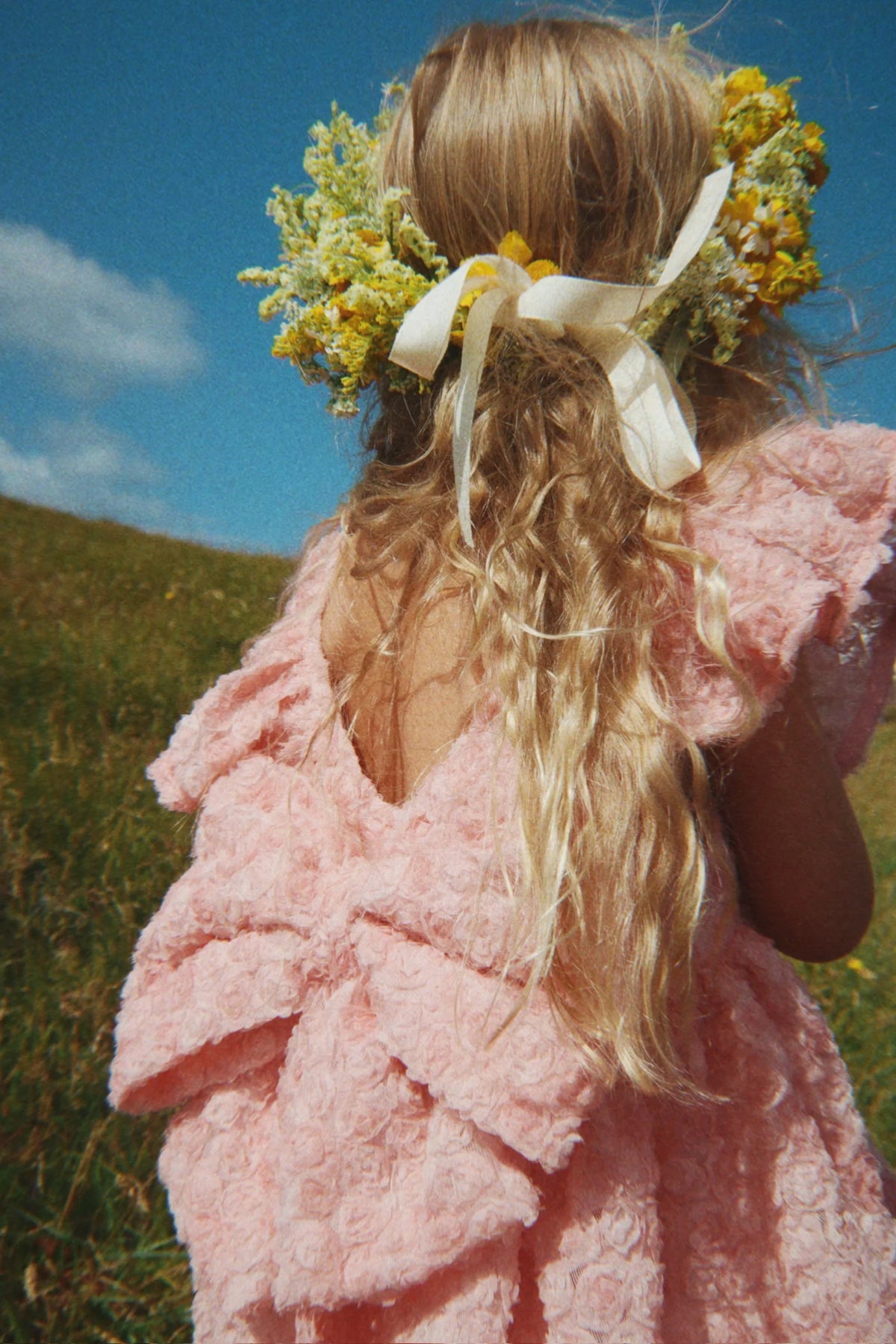 Konges Slojd/ALLY FLOWER DRESS/VEILED ROSE【2歳/3歳/4歳】