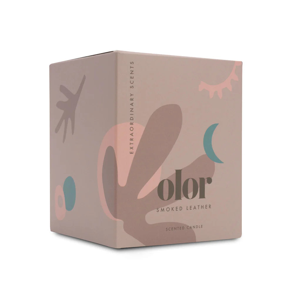 olor/ スモークレザー クラシックキャンドル
