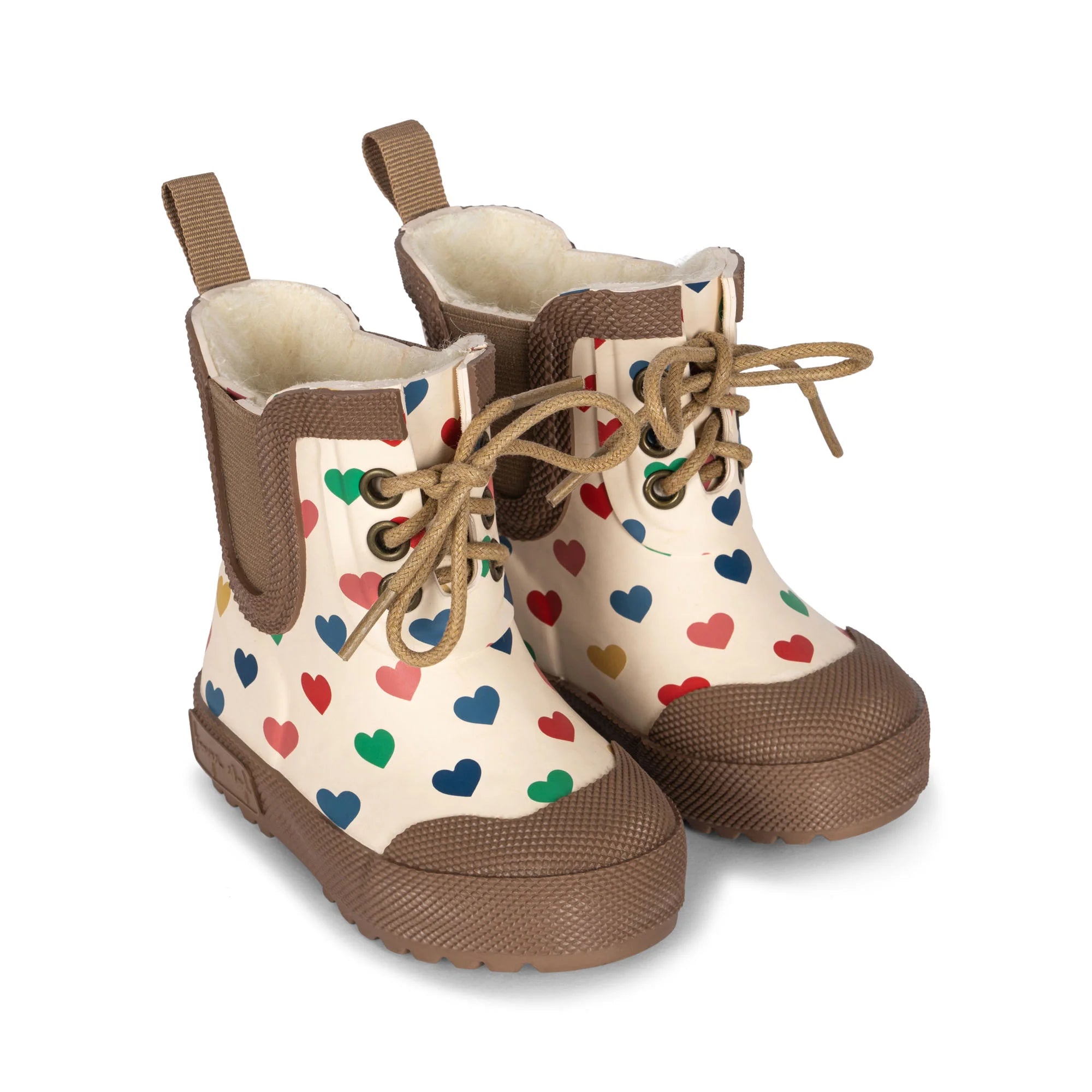 Konges Slojd/THERMO BOOTS/ハート柄ブーツ 【17.8cm/19cm/21.8cm】