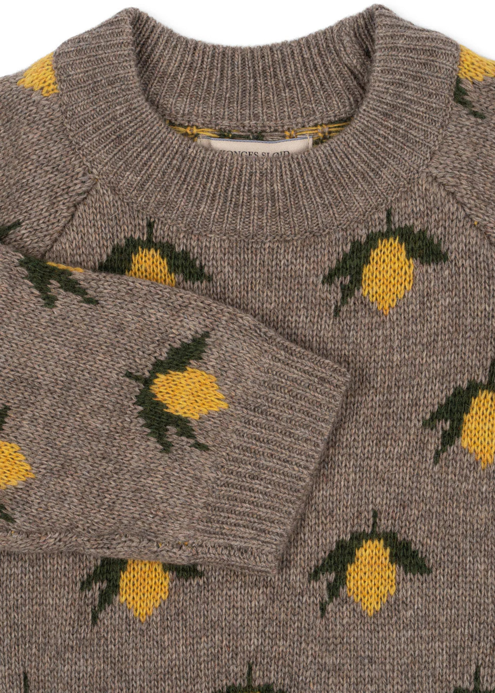 Konges Slojd/BELOU LEMON KNIT/ レモン柄ニット【18ヶ月/2歳/3歳】
