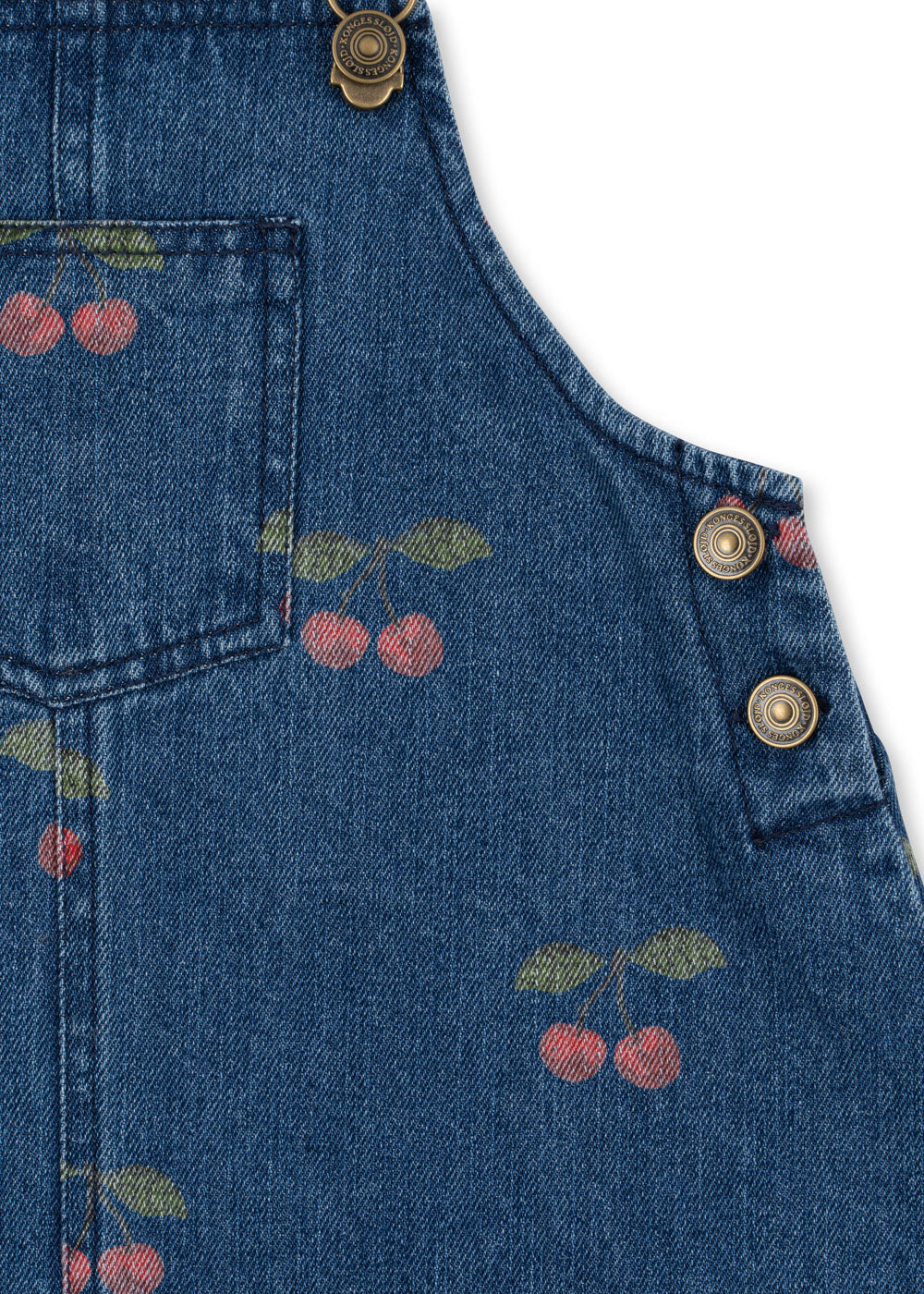 Konges Slojd/MAGOT OVERALL DRESS/デニムオーバーオールスカート 【2歳/3歳/4歳】