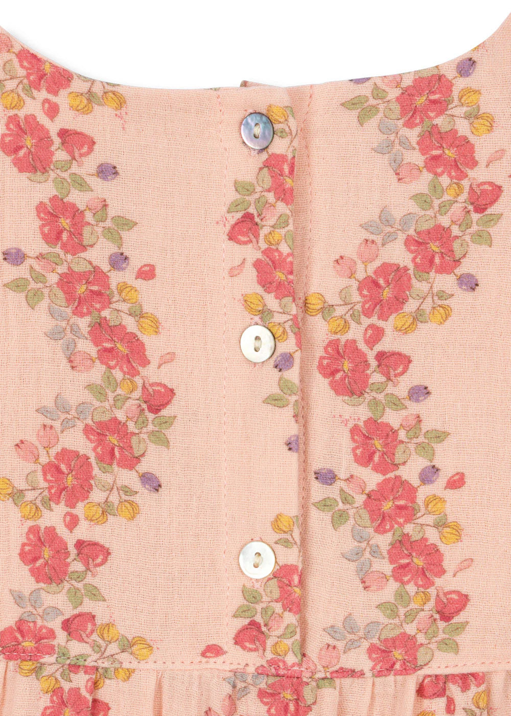 Konges Slojd/COCO FRILL ROMPER/ FLORIA PINK【6ヶ月/12ヶ月】