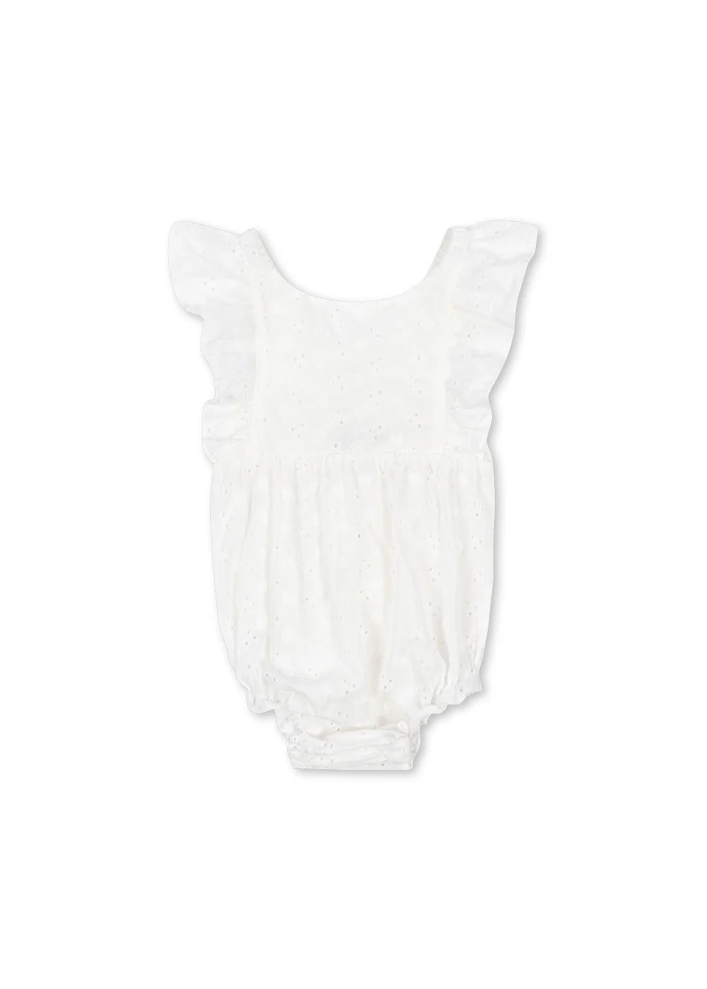 Konges Slojd/ LACEY ROMPER/ OPTIC WHITE【6ヶ月/12ヶ月】