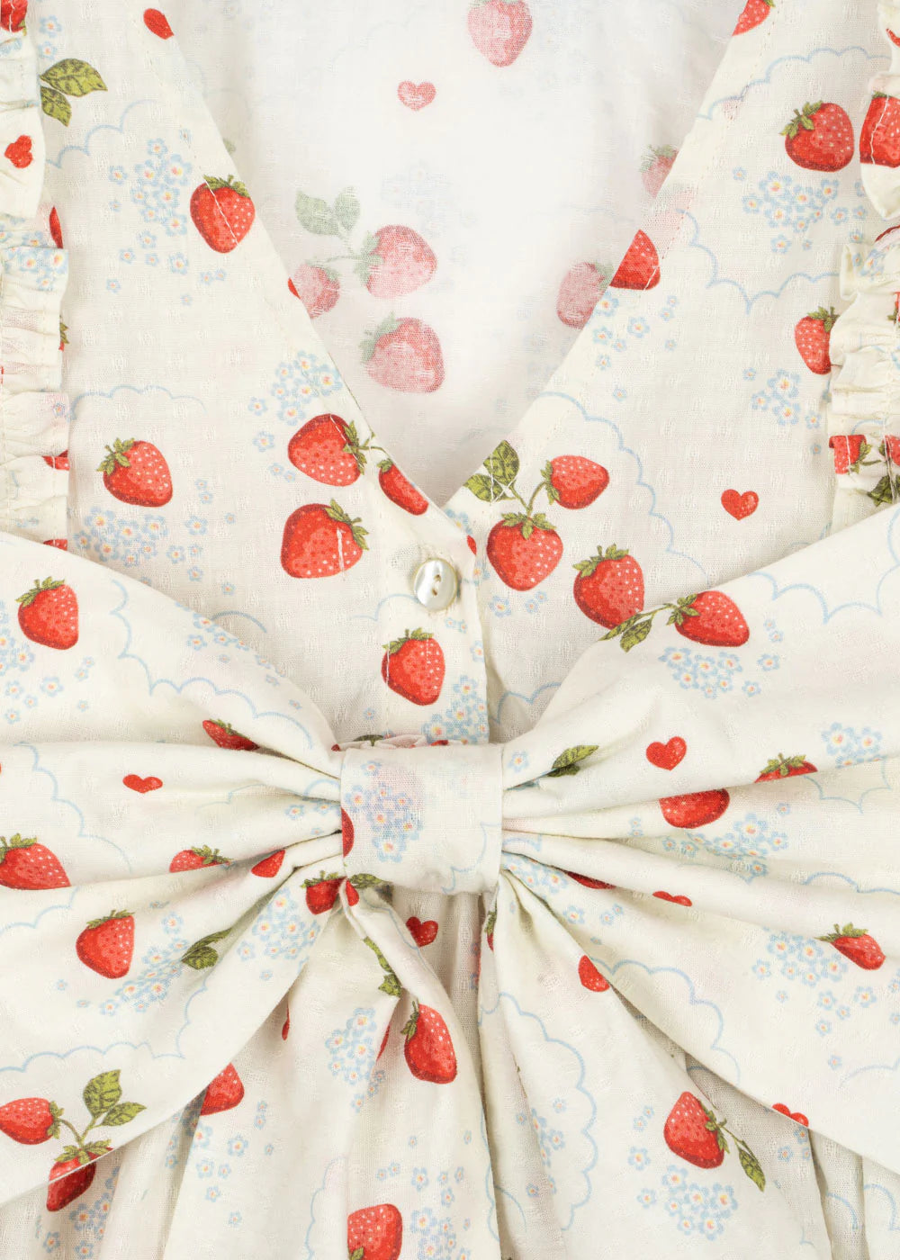 Konges Slojd/EVIA BOW DRESS /MARMALADE【18ヶ月~4歳】