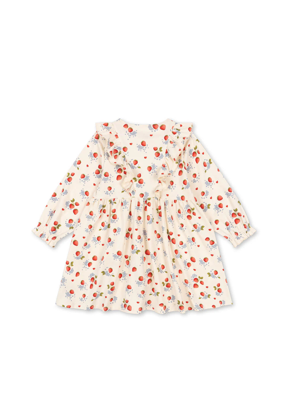 Konges Slojd/BASIC FRILL DRESS /MARMALADE【18ヶ月~4歳】