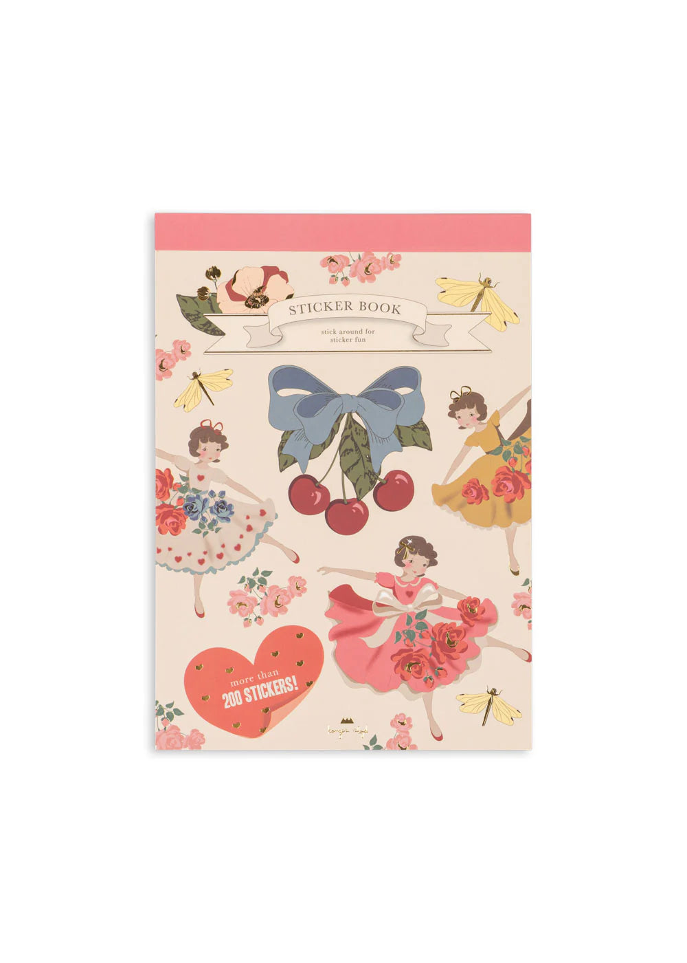 Konges Slojd/ A STICKER A DAY/ シール帳 【PINK/TIGER】