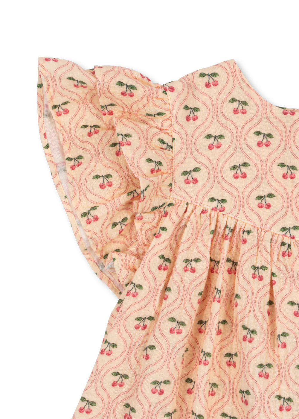 Konges Slojd/ COCO DRESS /CHERRY PINK MOTIF【18ヶ月~4歳】