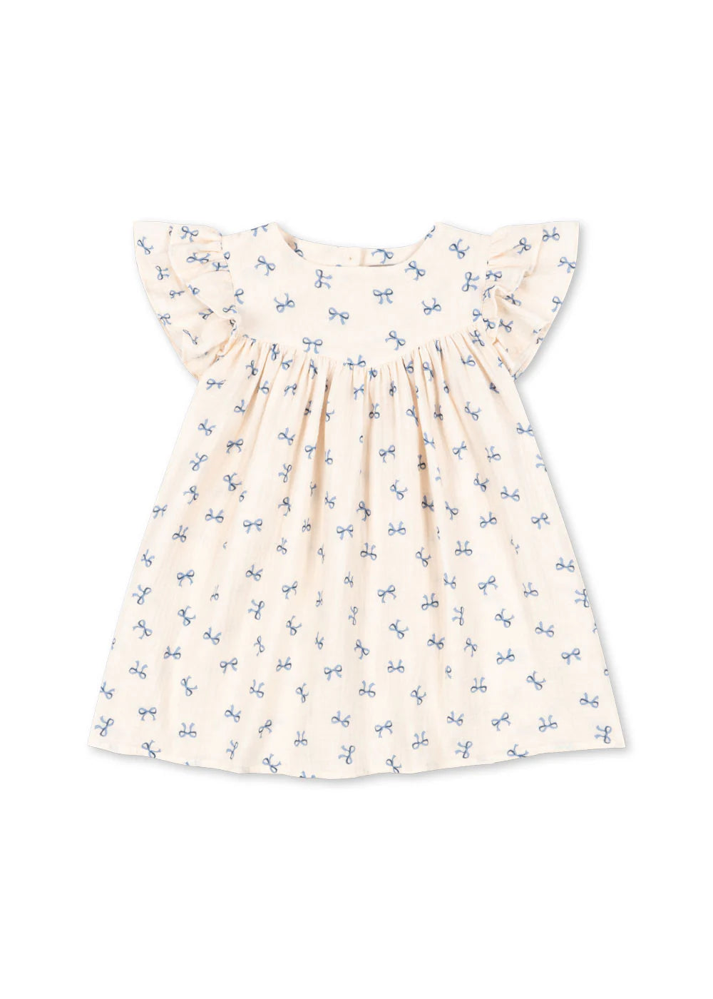 Konges Slojd/ COCO DRESS /BOW BLEU【18ヶ月~4歳】