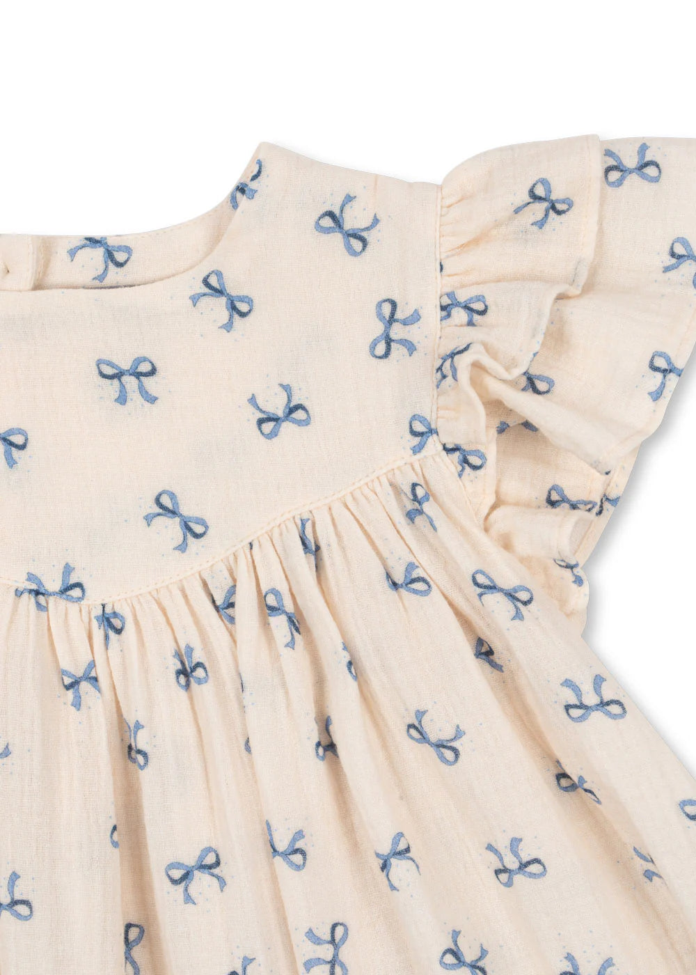 Konges Slojd/ COCO DRESS /BOW BLEU【18ヶ月~4歳】
