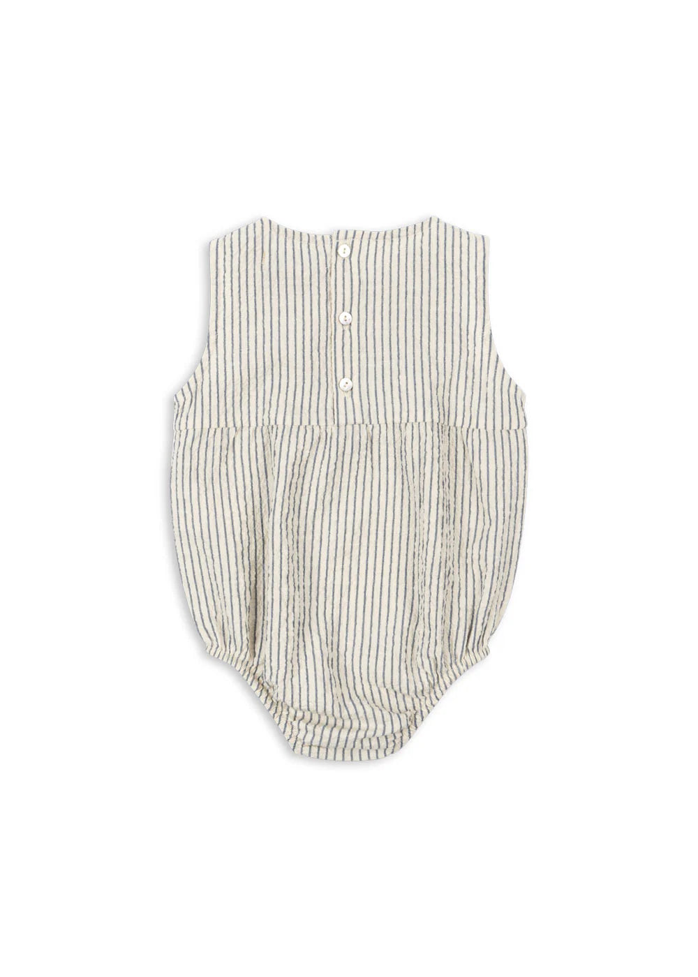 Konges Slojd/ELLIOT ROMPER/ STRIPE BLUIE/ ロンパース【9ヶ月/18ヶ月】