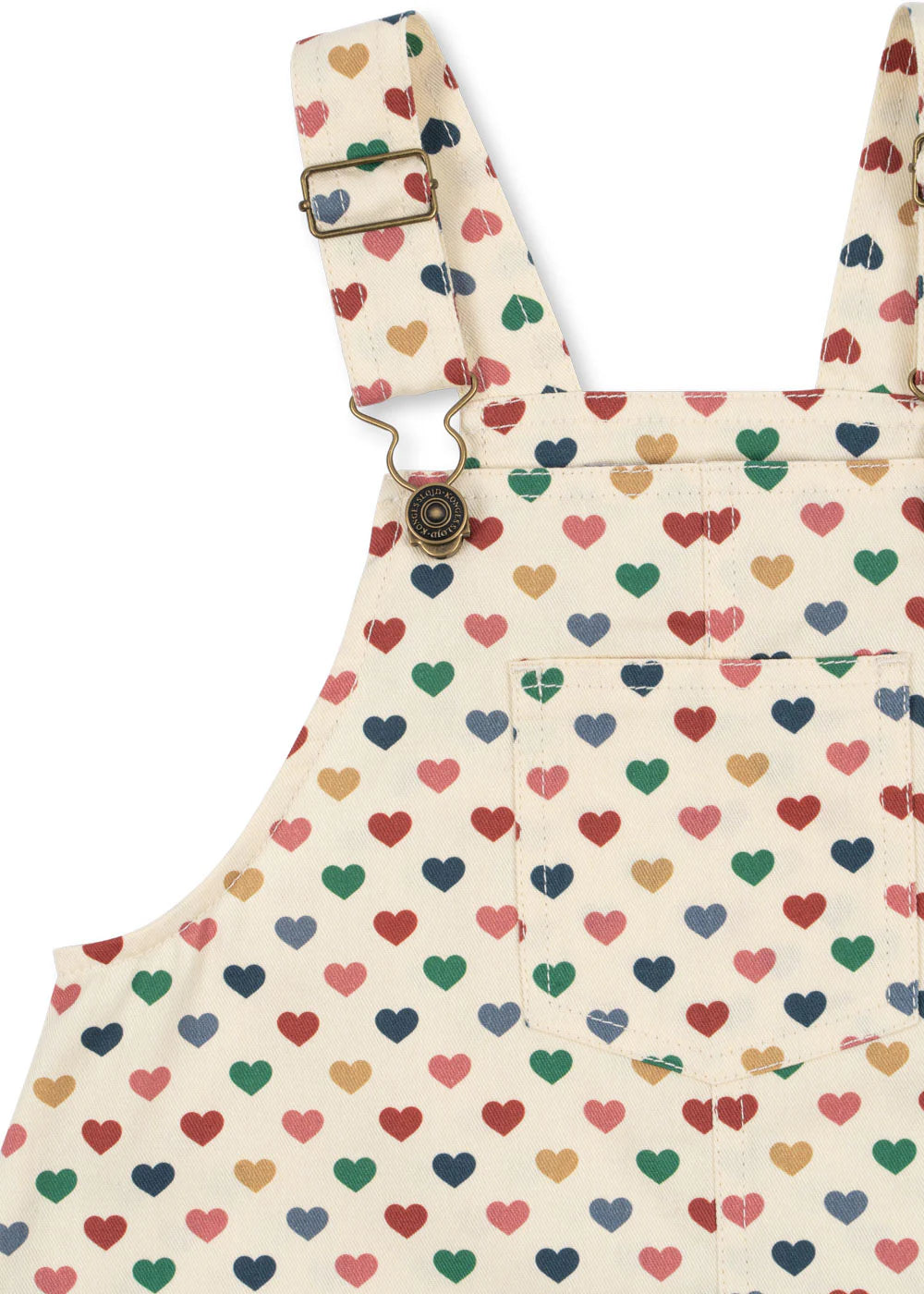 Konges Slojd/ FRANKIE OVERALL DRESS /COEUR COLORE【18ヶ月~4歳】