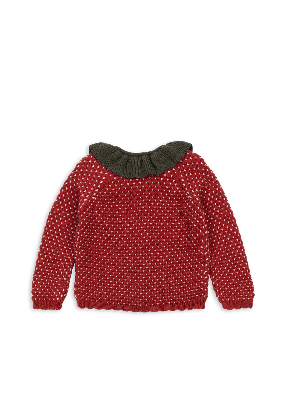 Konges Slojd/STRAWBERRY CARDIGAN/ いちごのカーディガン【2歳/3歳】