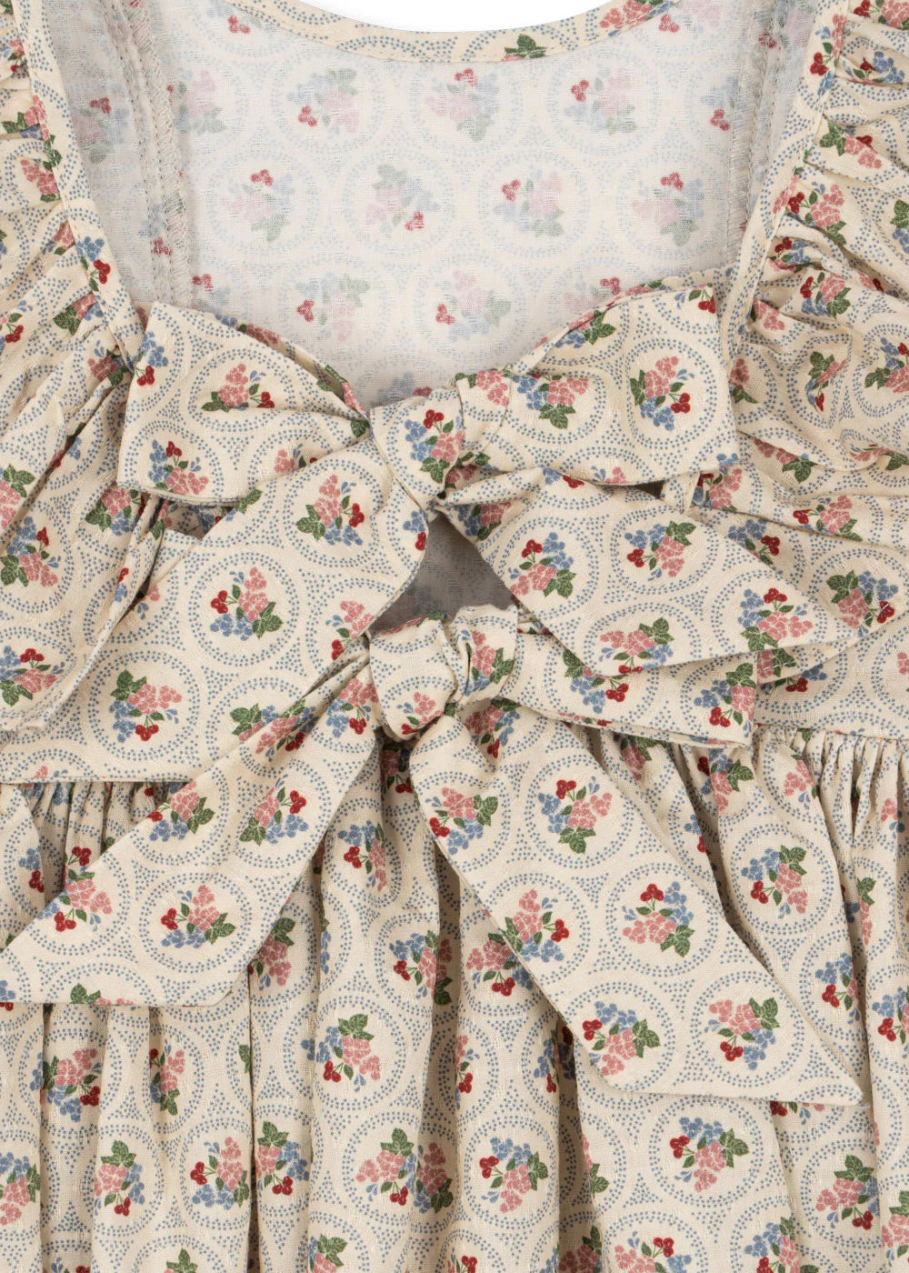 Konges Slojd/CIANNA LS BOW DRESS/ ワンピース【2歳/3歳/4歳】
