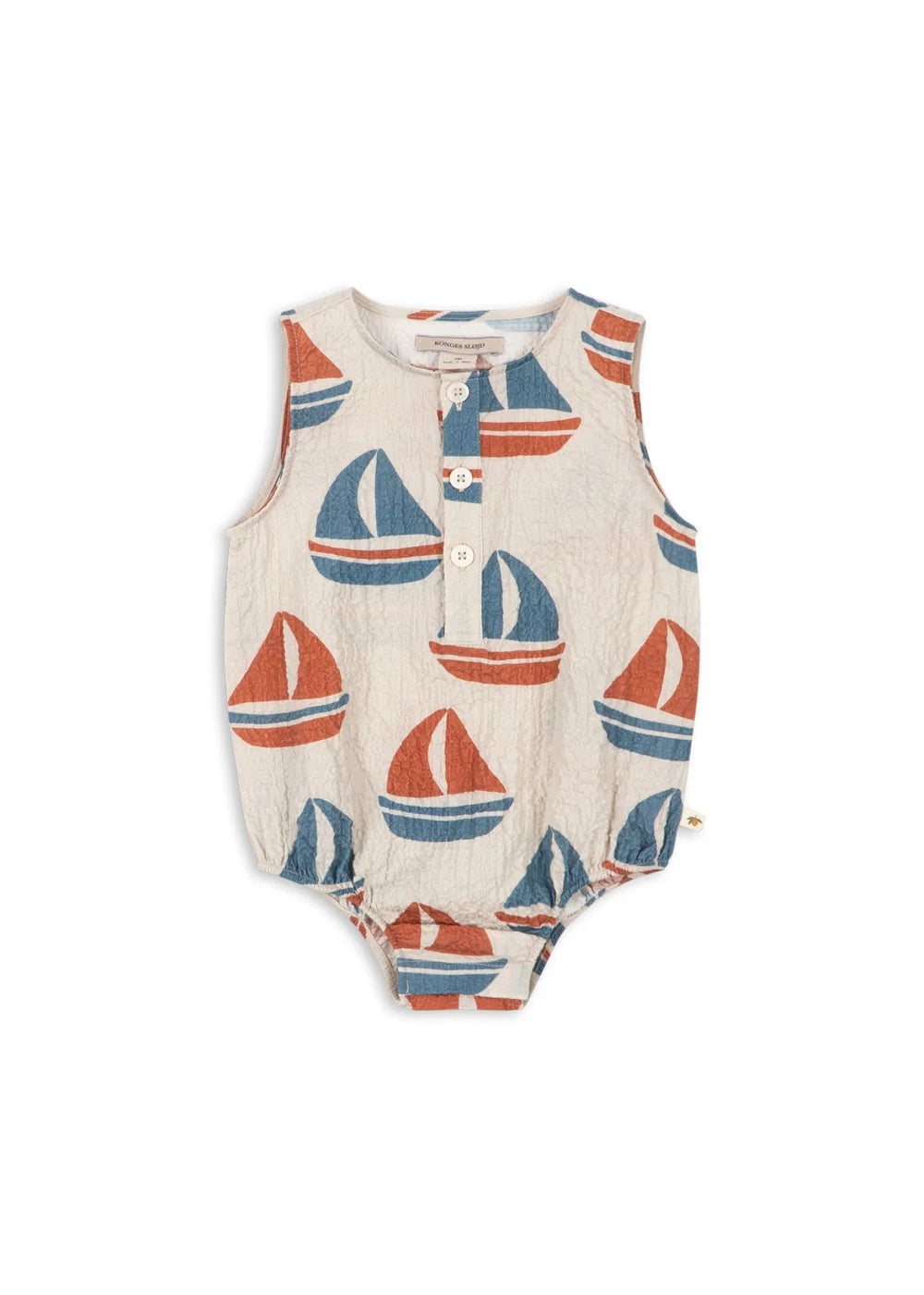 Konges Slojd/ELLIOT ROMPER GOTS/AHOY/ロンパース【12ヶ月/18ヶ月】
