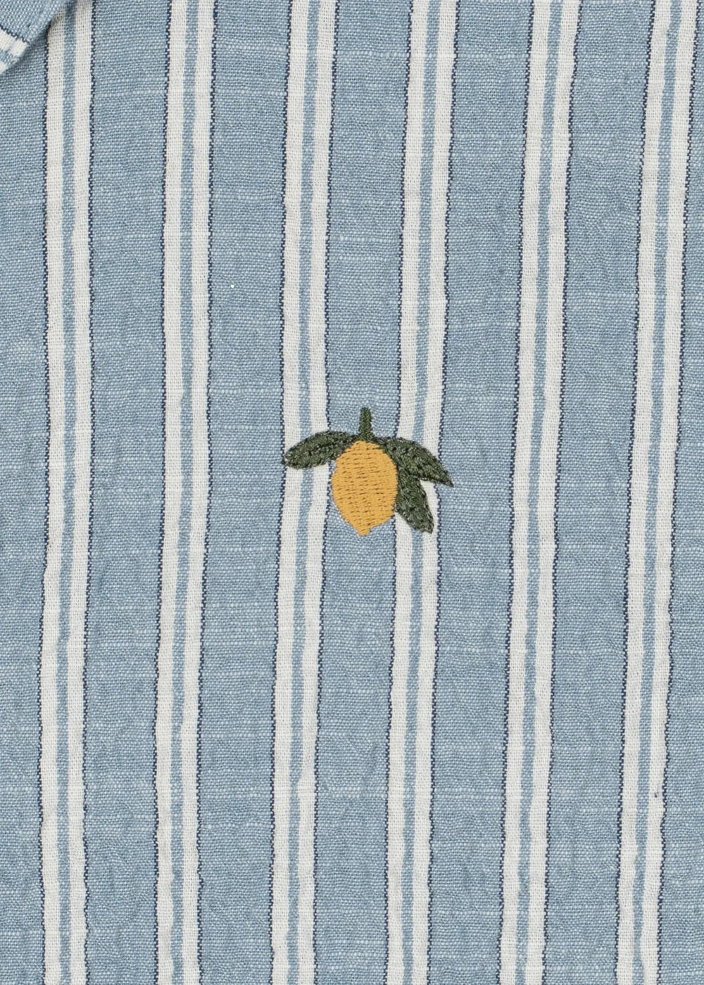 Konges Slojd/ELLIOT SS SHIRT GOTS/TRIO BLEU STRIPE/シャツ【18ヶ月/2歳/3歳/4歳】