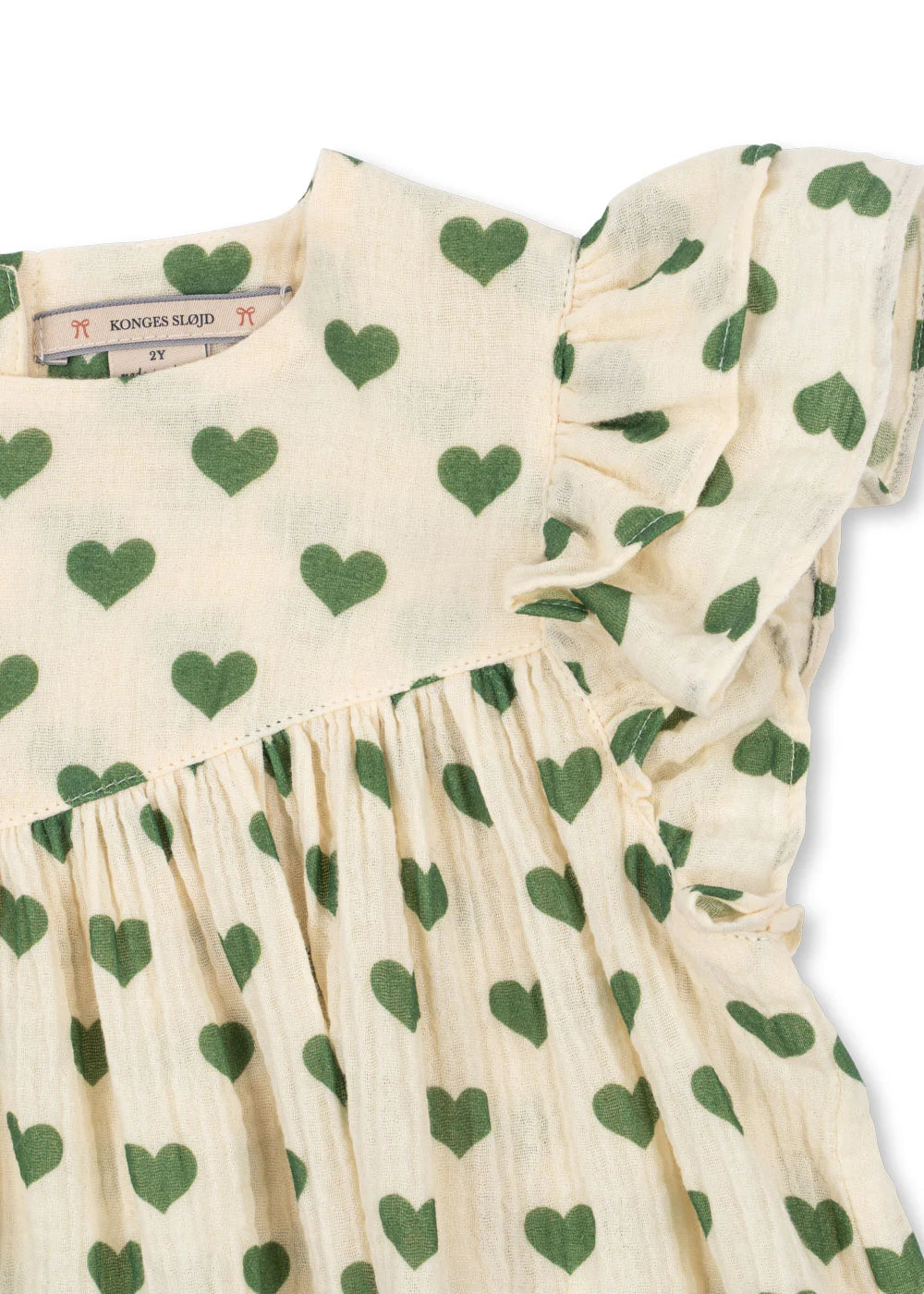Konges Slojd/COCO DRESS GOTS/AMOUR VERDE/ドレス【2歳/3歳/4歳】