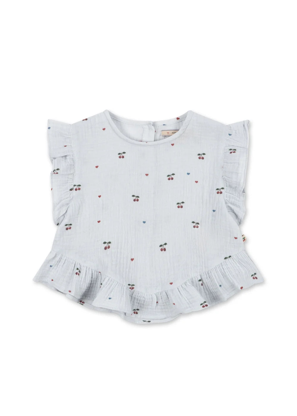 Konges Slojd/COCO TOP GOTS/CHERRY BLUE COEUR/トップス【2歳/3歳/4歳】