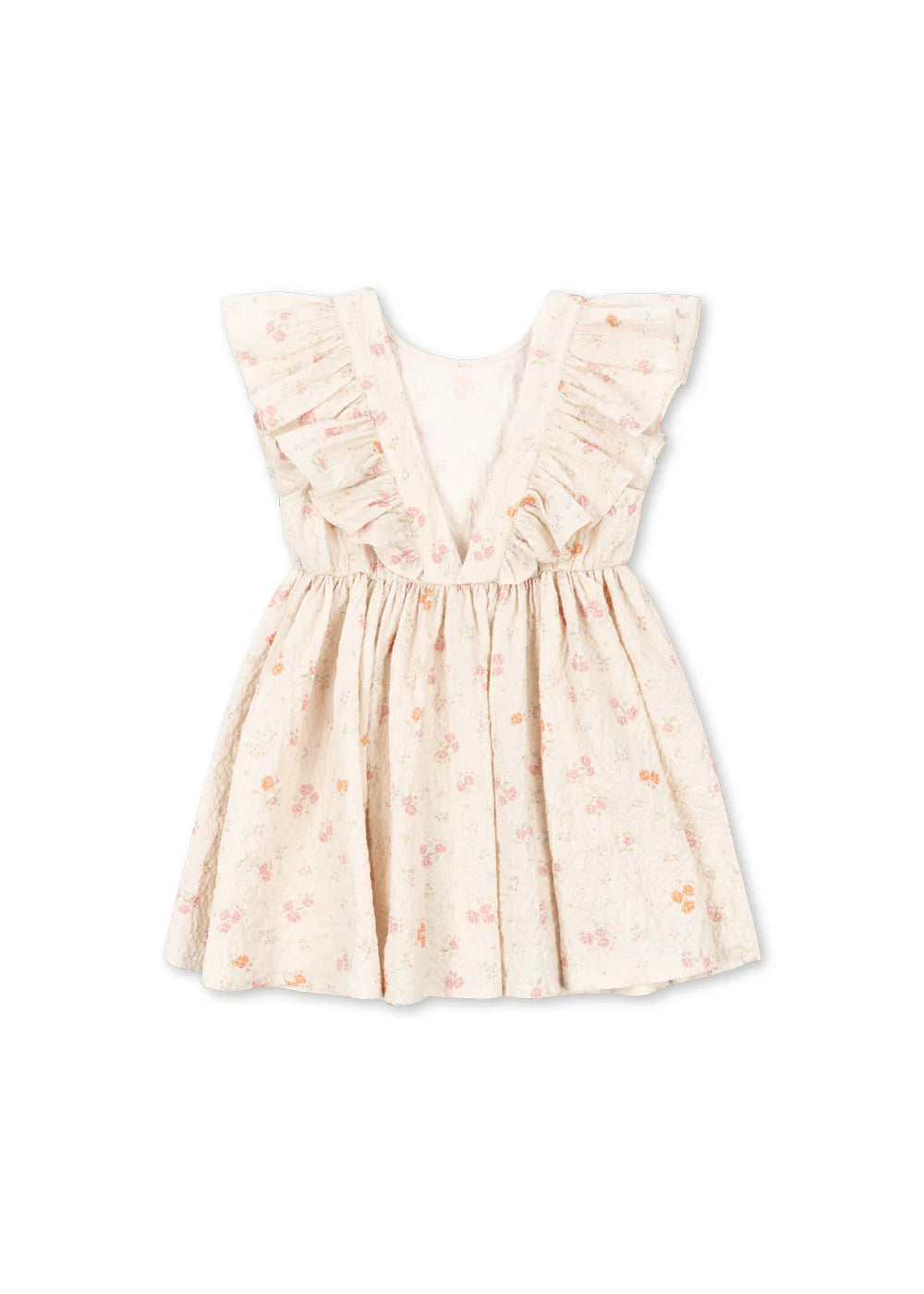 Konges Slojd/ELIN FRILL DRESS GOTS/NONOKA/ドレス【2歳/3歳/4歳】