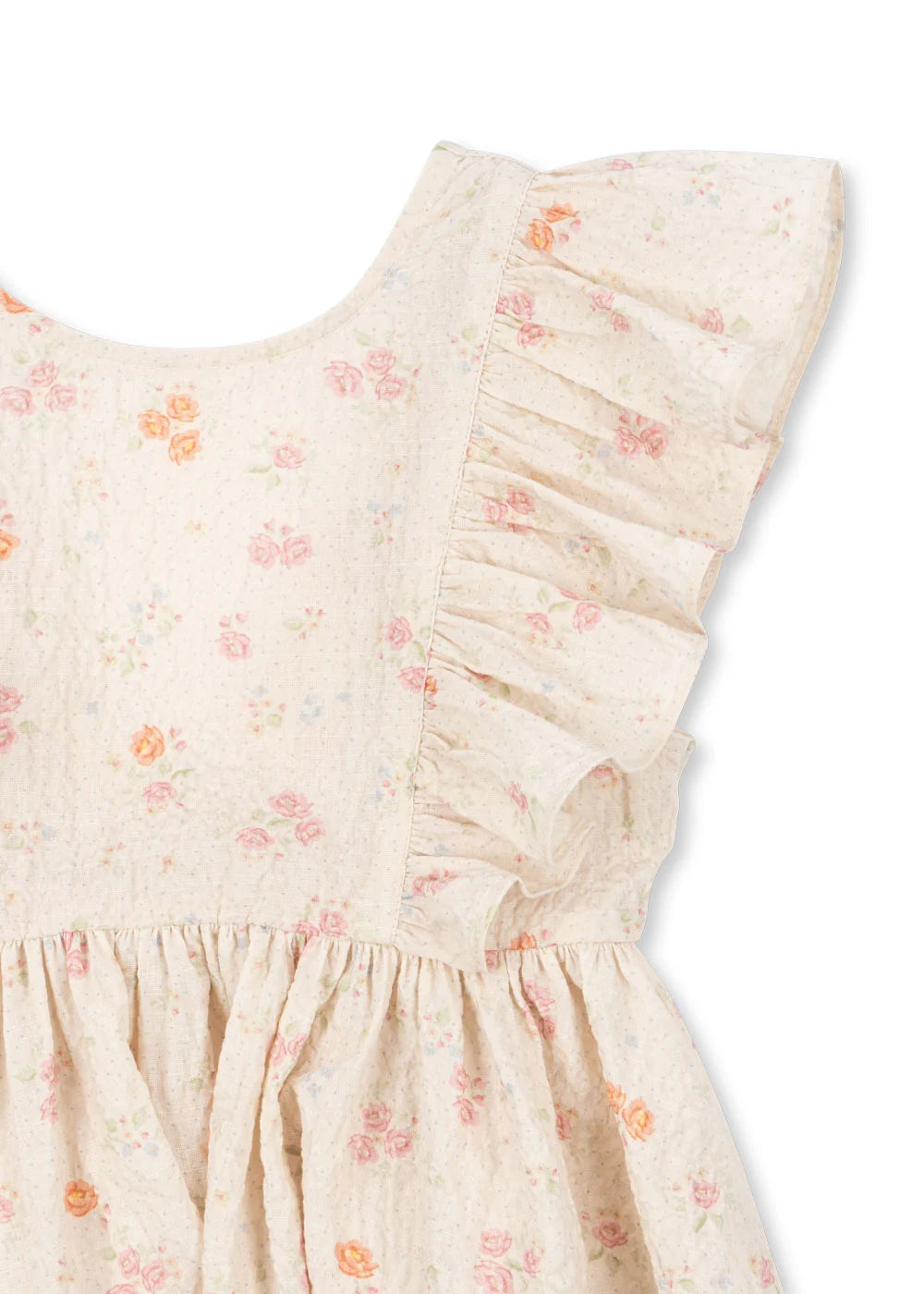 Konges Slojd/ELIN FRILL DRESS GOTS/NONOKA/ドレス【2歳/3歳/4歳】