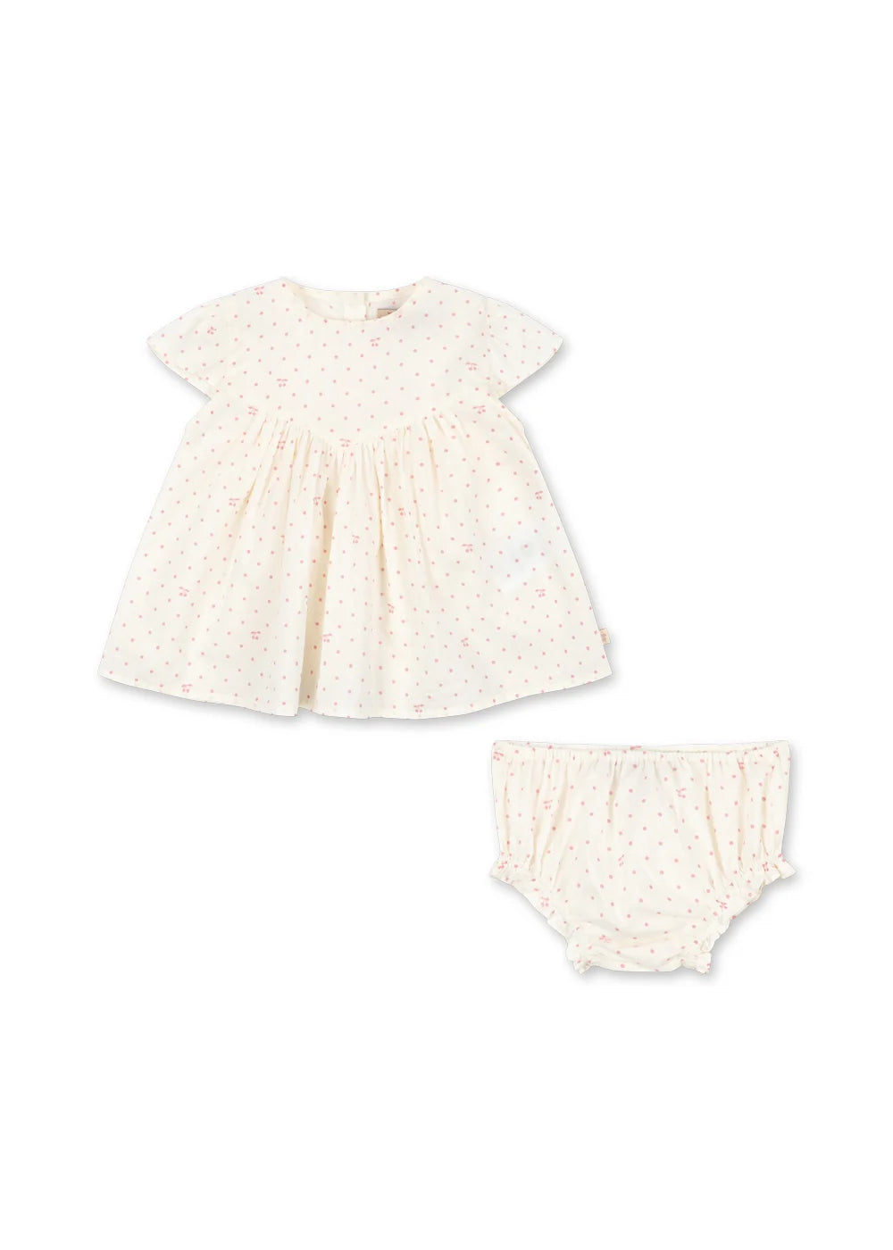 Konges Slojd/PACEY SET GOTS/CHERRY DOT/半袖トップス & ブルマ【12ヶ月/18ヶ月】